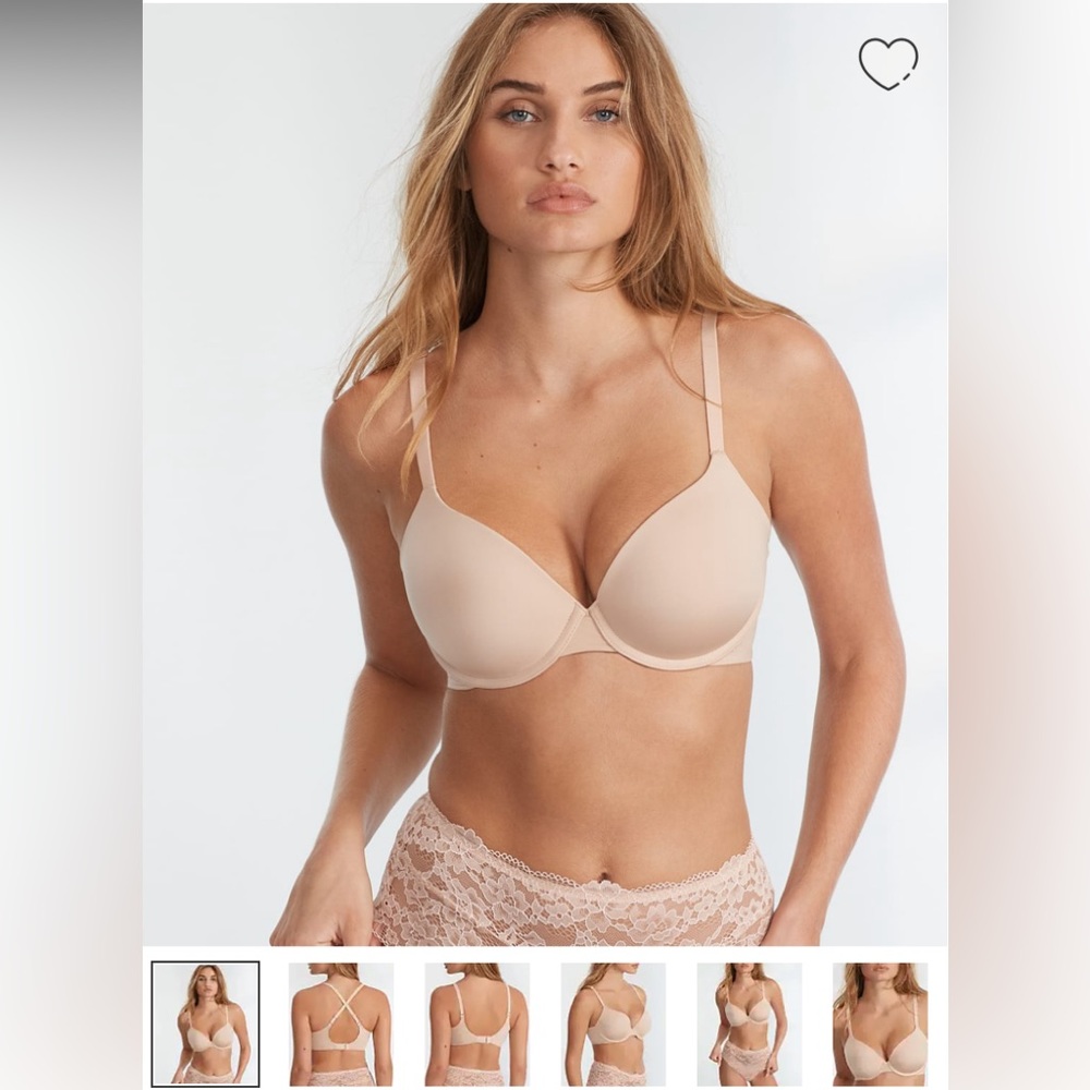 Bare Necessities Camio Mío brand push up bra nude/hazel 30DD